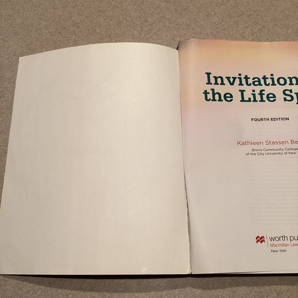 Invitation To The Lifespan 4th Edition Book - Picture 4 of 11